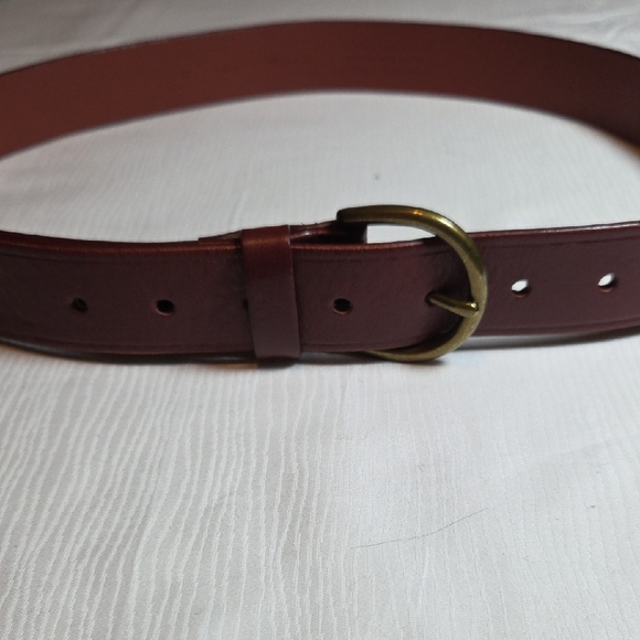 Madewell Woman's Brown Leather Belts,sz M.( New No Tag)Genuine Italian Leather. - Picture 7 of 8